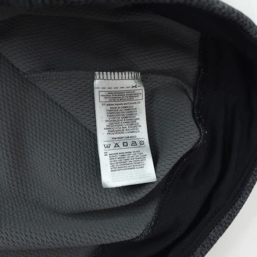 Adidas Hoodie Mens M Gray‎ Climawarm Pullover Sweatshirt Center Logo Athleisure